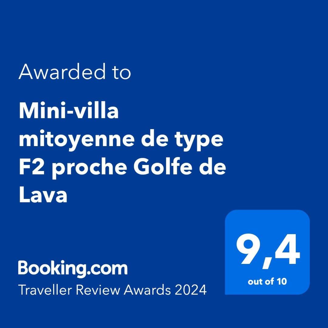 Mini-villa mitoyenne de type F2 proche Golfe de Lava Appietto Esterno foto